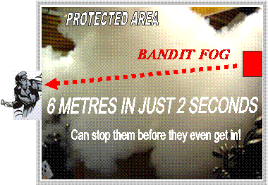 �rea protegida en segundos. Det�ngalos a nada que entren.